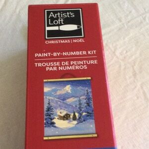 Red Paint-by-Number Kit